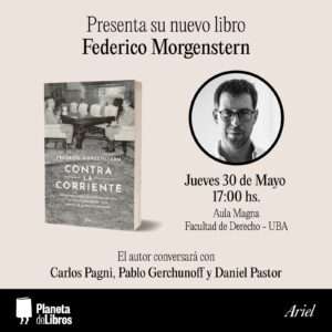 presentación del nuevo libro de Federico Morgenstern
