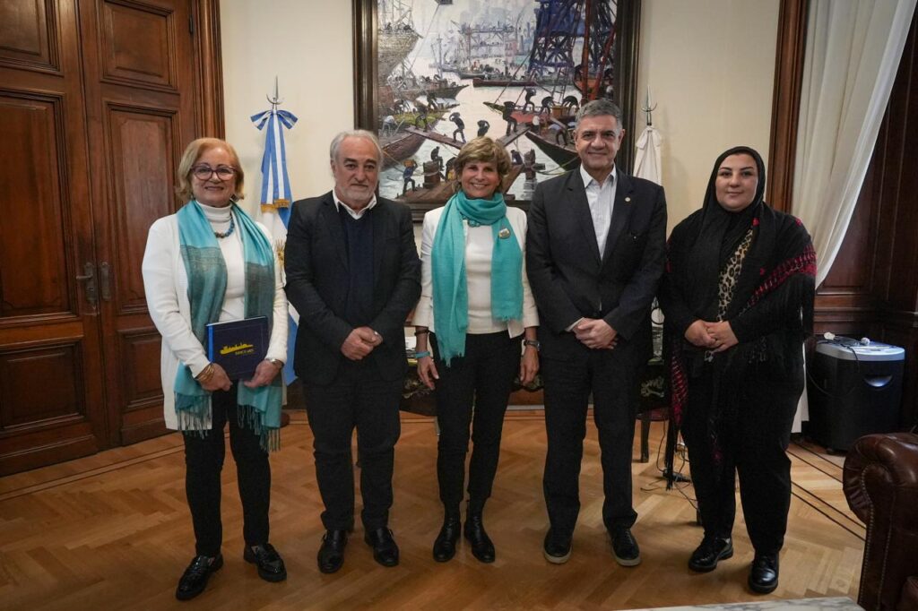 Reem Al-Hajajreh, Hyam Tannous y Angela Angela Scharf.