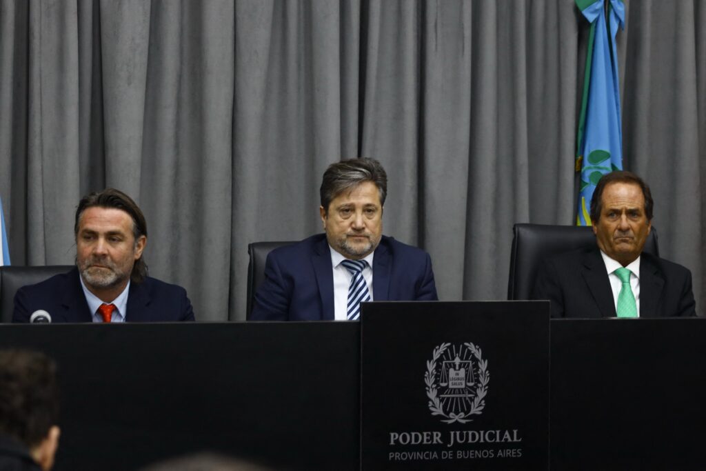 Alberto Ortolani, Alberto Gaig y Pablo Adrián Rolón.