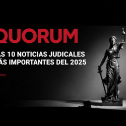 Las diez noticias judiciales más importantes de 2025