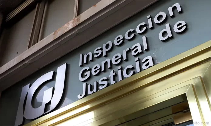 Inspección General de Justicia.