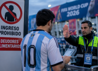 Sin Mundial para los deudores alimentarios: el Gobierno porteño envió el registro argentino a Estados Unidos Imagen creada con IA.