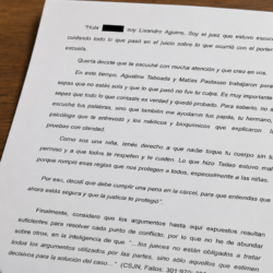 “Quería decirte que creo en vos”: el emotivo mensaje de un juez a una niña víctima de abuso
