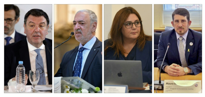 Ariel Lijo, Omar Abboud, Alejandra Mángano y Mauro Berenstein.