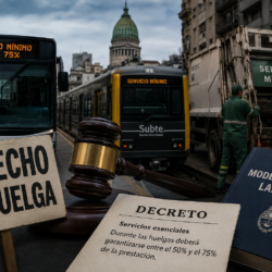 Paros con servicios mínimos: la Ciudad aplica la reforma laboral y redefine el derecho de huelga