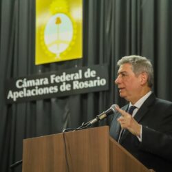 Rosatti puso el foco en la Justicia de Rosario: “Hay mucho que limpiar todavía”