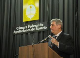 Rosatti puso el foco en la Justicia de Rosario: “Hay mucho que limpiar todavía”